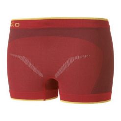 Majtki damskie: Odlo Bokserki Panty Evolution Light Greentec czerwone r. L