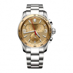 Zegarek "241658" w kolorze srebrnym. Szare zegarki męskie marki Victorinox, srebrne. W wyprzedaży za 1759,95 zł.