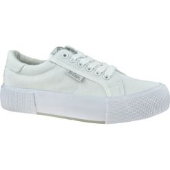 Lee Cooper LCWL-20-31-023 trampki damskie białe 40. Białe trampki i tenisówki damskie Lee Cooper, bez wzorów, z tkaniny, bez zapięcia. W wyprzedaży za 109,99 zł.
