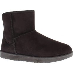 Buty zimowe damskie: Zimowe botki „Princesse” w kolorze czarnym