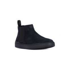 Buty zimowe męskie: Botki Frau SUEDE BLU