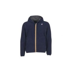 Bluzy K-Way JACQUES POLAR FLEECE. Niebieskie bluzy męskie K-Way, m, bez wzorów, z polaru, bez kołnierzyka, bez rękawów, bez kaptura. Za 284,50 zł.