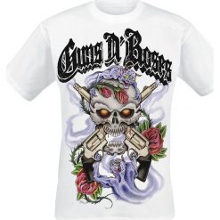 Guns N' Roses Demons T-Shirt biały. Białe t-shirty męskie z nadrukiem marki Guns N' Roses, s, z okrągłym kołnierzem. Za 74,90 zł.