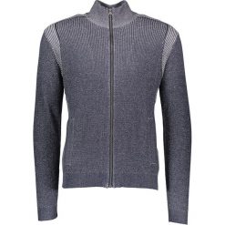 Sweter rozpinany w kolorze granatowym. Niebieskie kardigany męskie Tom Tailor, s, z bawełny, ze stójką. W wyprzedaży za 147,95 zł.