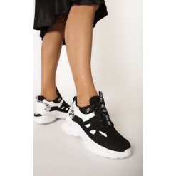 Czarne Sneakersy Owen. Czarne buty sportowe damskie Born2be, ze skóry. Za 99,99 zł.