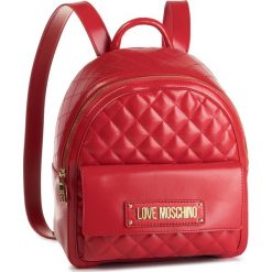 Plecak LOVE MOSCHINO - JC4007PP18LA0500 Rosso. Czerwone plecaki damskie Love Moschino, bez wzorów, ze skóry ekologicznej. Za 999,00 zł.