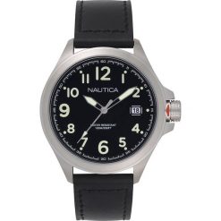 Nautica - Zegarek NAPGLP001. Czarne zegarki męskie Nautica, ze stali. W wyprzedaży za 399,90 zł.