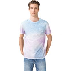 Jack & Jones Soap Koszulka Niebieski Fioletowy. Niebieskie podkoszulki męskie Jack & Jones, xl, bez wzorów, z bawełny, bez kołnierzyka, krótkie. Za 87,95 zł.