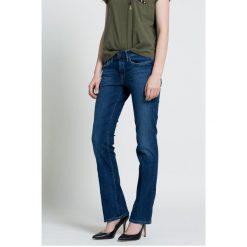 Pepe Jeans - Jeansy Piccadilly. Niebieskie jeansy damskie bootcut marki Pepe Jeans. W wyprzedaży za 219,90 zł.