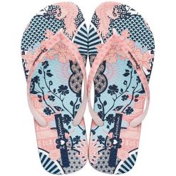 Ipanema Damskie Japonki I Love Culturas Fem 26147-22437 Pink / Blue (Rozmiar 35-36). Różowe klapki damskie marki Ipanema, bez wzorów, bez obcasa. W wyprzedaży za 58,00 zł.