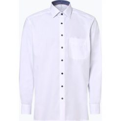OLYMP Luxor comfort fit - Koszula męska niewymagająca prasowania, czarny. Czarne koszule męskie OLYMP Luxor comfort fit, m, bez wzorów, eleganckie, z kontrastowym kołnierzykiem, bez rękawów. Za 249,95 zł.