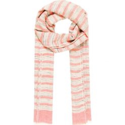 Szaliki damskie: CLOSED SCARF STRIPES Szal orange lava