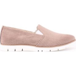 Półbuty - skóra naturalna - model 253 - kolor cappuccino. Półbuty damskie Zapato, bez wzorów, ze skóry, bez obcasa, bez zapięcia. W wyprzedaży za 173,40 zł.