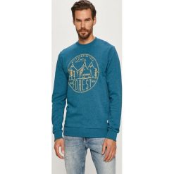 Produkt by Jack & Jones - Bluza. Szare bluzy męskie PRODUKT by Jack & Jones, s, z nadrukiem, z bawełny, z okrągłym kołnierzem, bez rękawów, bez kaptura. Za 89,90 zł.