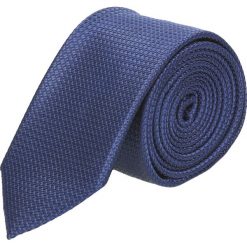 Krawaty męskie: krawat platinum granatowy classic 238