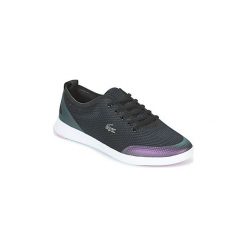 Buty Lacoste AVENIR 118 1. Czarne trampki i tenisówki damskie Lacoste, bez wzorów, bez zapięcia. Za 311,20 zł.