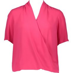Topy sportowe damskie: Bluzka – Comfort fit – w kolorze różowym