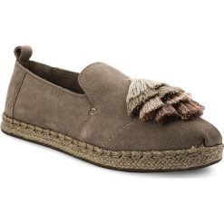 Espadryle TOMS - Deconstructed Alpargata Rope 10011721 Oxford Tan Suede/Tassel. Szare espadryle damskie marki Toms, bez wzorów, ze skóry, bez obcasa. W wyprzedaży za 239,00 zł.