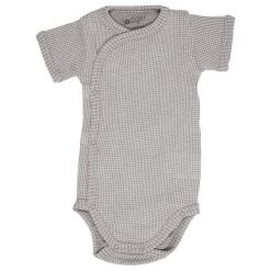 Lodger Body Dziecięce Romper Short Sleeves Ciumbelle Donkey 62 Szary. Szare body niemowlęce Lodger, bez wzorów, z bawełny, bez rękawów. Za 59,00 zł.