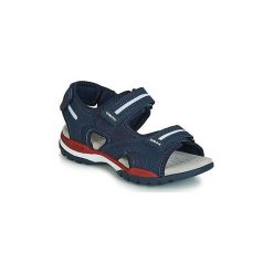 Sandały sportowe Dziecko Geox J BOREALIS BOY. Niebieskie sandały chłopięce Geox, bez zapięcia. Za 259,00 zł.
