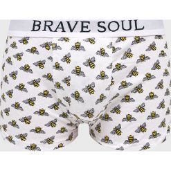 Brave Soul - Bokserki (3-pack). Niebieskie bokserki męskie marki Brave Soul, bez wzorów, z elastanu. W wyprzedaży za 39,90 zł.