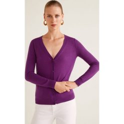 Mango - Sweter Nube. Niebieskie kardigany damskie Mango, s, z poliesteru. W wyprzedaży za 49,90 zł.