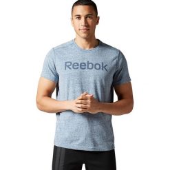 Reebok Koszulka męska Elements Big Logo Tee granatowa r. M (AY1588). Szare t-shirty męskie Reebok, m. Za 81,74 zł.