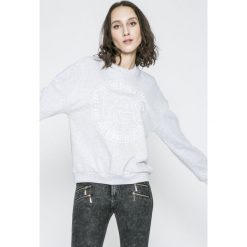 Lee - Bluza. Szare bluzy damskie z nadrukiem marki Lee, s, z bawełny. W wyprzedaży za 149,90 zł.