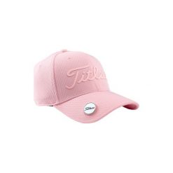 Czapka z daszkiem różowa. Czerwone czapki z daszkiem damskie TITLEIST. Za 99,99 zł.