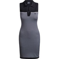 Sukienka NEWLAND Print|Czarny. Czarne sukienki damskie marki Newland, na imprezę, bez wzorów, z dzianiny, eleganckie, polo, bez rękawów, sportowe. W wyprzedaży za 366,00 zł.