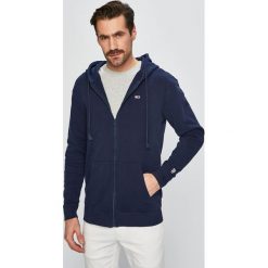 Tommy Jeans - Bluza. Niebieskie bluzy męskie Tommy Jeans, s, bez wzorów, z bawełny, z kapturem, bez rękawów, z kapturem. Za 449,90 zł.
