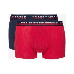 Tommy Hilfiger 2-pack Bokserki Niebieski Czerwony. Czerwone bokserki męskie TOMMY HILFIGER, bez wzorów, z elastanu. Za 171,95 zł.