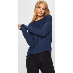 Roxy - Sweter. Różowe swetry damskie Roxy, s, bez wzorów, z bawełny, bez rękawów, bez kaptura. W wyprzedaży za 269,90 zł.