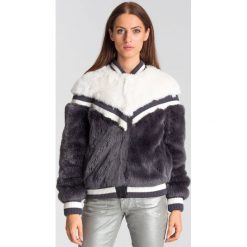 BOMBERKA TRUSSARDI JEANS. Białe kurtki damskie z jeansu. Za 533,70 zł.