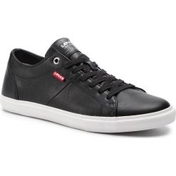 Tenisówki LEVI'S - 225826-794-59 Regular Black. Czarne półbuty męskie Levi's®, bez wzorów, z gumy, klasyczne, bez zapięcia. Za 259,00 zł.