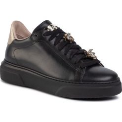 Sneakersy STOKTON - 773-D Vitello Nero. Czarne półbuty damskie Stokton, ze skóry. W wyprzedaży za 699,00 zł.