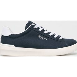 Pepe Jeans - Buty Roland Basic. Niebieskie sneakersy męskie Pepe Jeans, z jeansu, na sznurówki. W wyprzedaży za 159,90 zł.