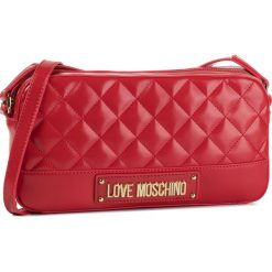 Torebka LOVE MOSCHINO - JC4201PP08KA0500 Rosso. Czerwone listonoszki damskie Love Moschino, bez wzorów, ze skóry ekologicznej, bez dodatków. W wyprzedaży za 369,00 zł.