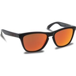 Okulary przeciwsłoneczne OAKLEY - Frogskins OO9013-C955 Black Ink/Prizm Ruby. Brązowe okulary przeciwsłoneczne damskie aviatory Oakley. W wyprzedaży za 419,00 zł.