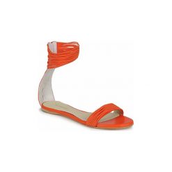 Sandały Jil Sander JS16116. Brązowe sandały damskie marki Jil Sander. Za 1375,20 zł.