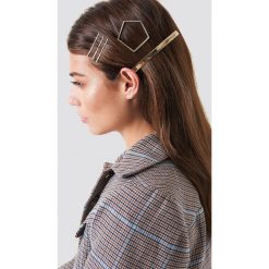 Ozdoby do włosów: NA-KD Accessories Spinki do włosów Trio - Gold