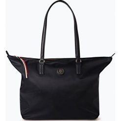 Tommy Hilfiger - Damska torba shopper – Poppy, niebieski. Niebieskie torby damskie na zakupy TOMMY HILFIGER, w paski, klasyczne, bez dodatków. Za 349,95 zł.