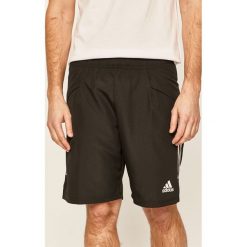 Adidas Performance - Szorty. Czarne spodenki sportowe męskie adidas Performance, xl, z nadrukiem, z poliesteru, sportowe. Za 149,90 zł.