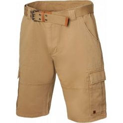 Husky Ripper Beige Xl. Brązowe spodenki sportowe męskie marki Husky, z bawełny, sportowe. W wyprzedaży za 175,00 zł.