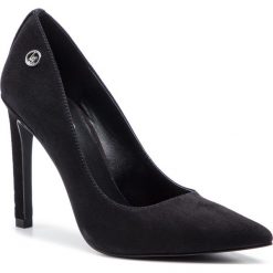 Szpilki LIU JO - Astrid 01 S19127 P0021 Black 22222. Czarne półbuty damskie marki Liu Jo, z aplikacjami, ze skóry, eleganckie, bez obcasa, na obcasie, bez zapięcia. Za 689,00 zł.