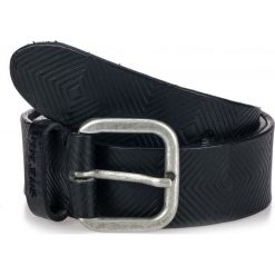 Pepe Jeans pasek męski Warwick 90 czarny. Czarne paski męskie Pepe Jeans, w paski, z jeansu. Za 229,00 zł.