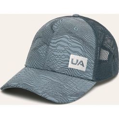 Under Armour - Czapka. Niebieskie czapki męskie Under Armour, bez wzorów, z poliesteru. W wyprzedaży za 79,90 zł.