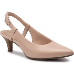 Sandały CLARKS - Linvale Loop 261400254 Blush Leather. Klapki damskie Clarks. W wyprzedaży za 239,00 zł.