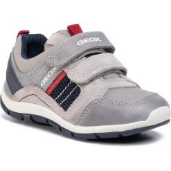 Sneakersy GEOX - B Shaax B. A B0232A 0CL10 C0665 S Grey/Navy. Szare trampki chłopięce Geox, bez wzorów, ze skóry, na rzepy. W wyprzedaży za 209,00 zł.