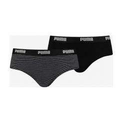 Puma 2-pack Spodenki Czarny. Czarne figi damskie Puma, m, bez wzorów, z elastanu. Za 80,95 zł.